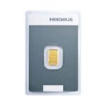 1 Gram AUR 999,9 Heraeus