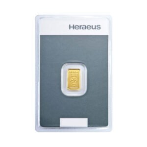 1 Gram AUR 999,9 Heraeus