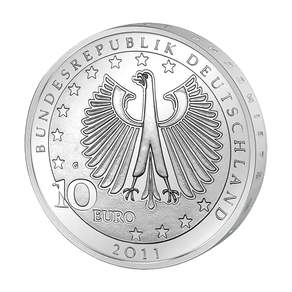 10 Euro BRD 200 de ani de la nașterea lui Franz Liszt 2011