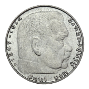 1937 Germania 2 Reichs Mark - Hindenburg
