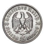 1936 Germania 5 Reichs Mark - Hindenburg